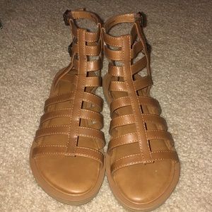 Brown American Eagle Sandals